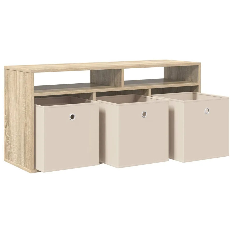 Basboard avec tiroir Chêne Sonoma 102 x 32 x 48,5 cm - 5