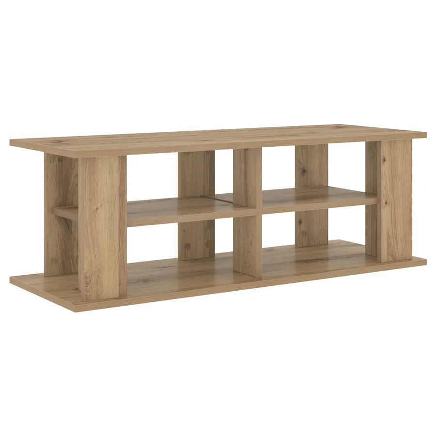 Support de télévision 96 x 35 x 33,5 cm Chêne artisanal - 2