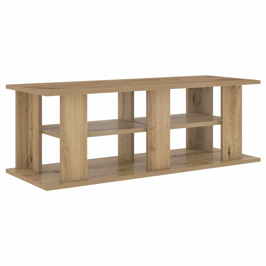 Support de télévision 96 x 35 x 33,5 cm Chêne artisanal - 6