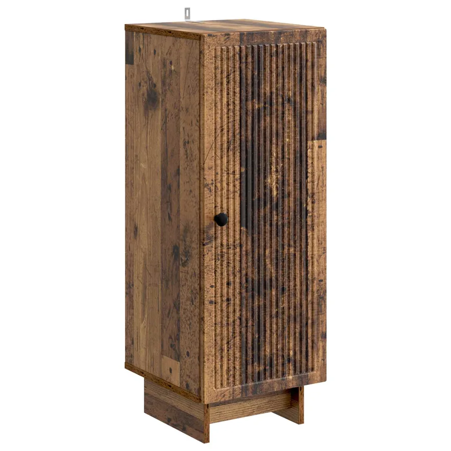 Buffet Bois ancien 33 x 34,5 x 90 cm Bois d'ingénierie - 2