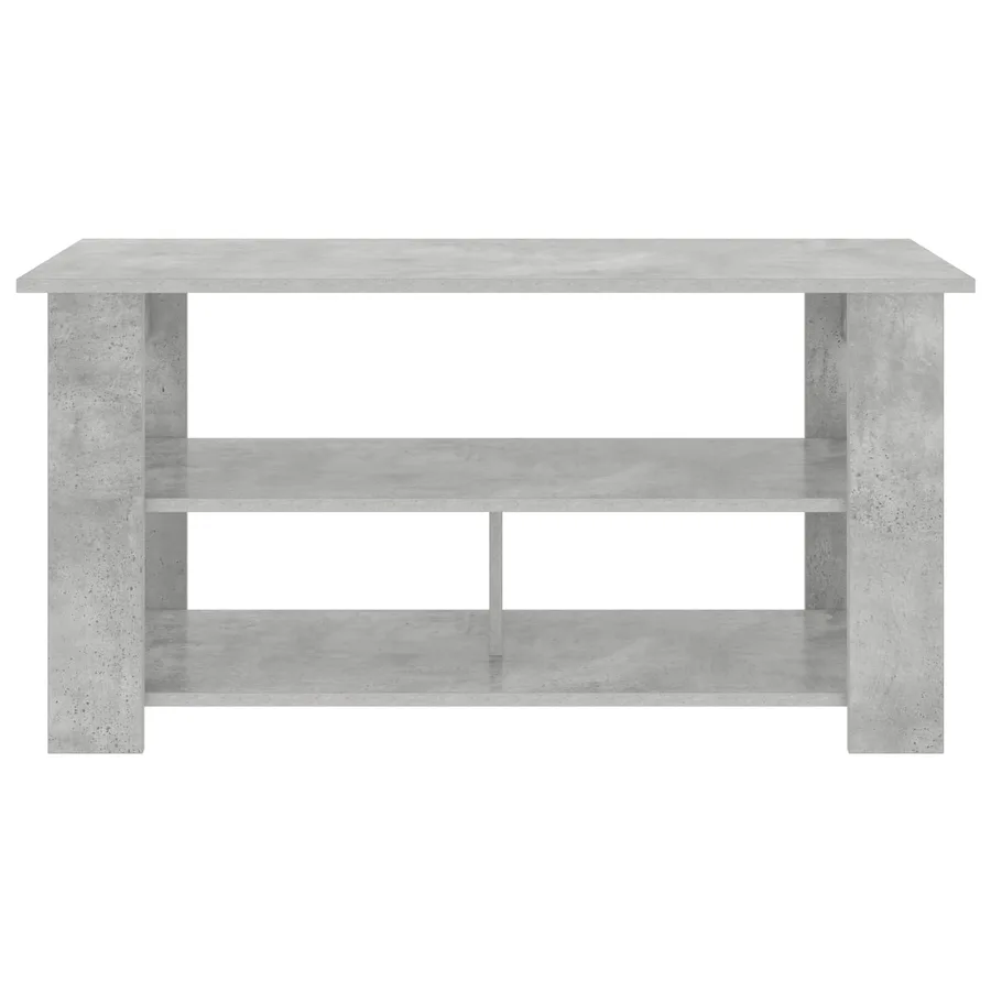 Support de télévision Gris béton 100 x 40 x 50 cm - 5