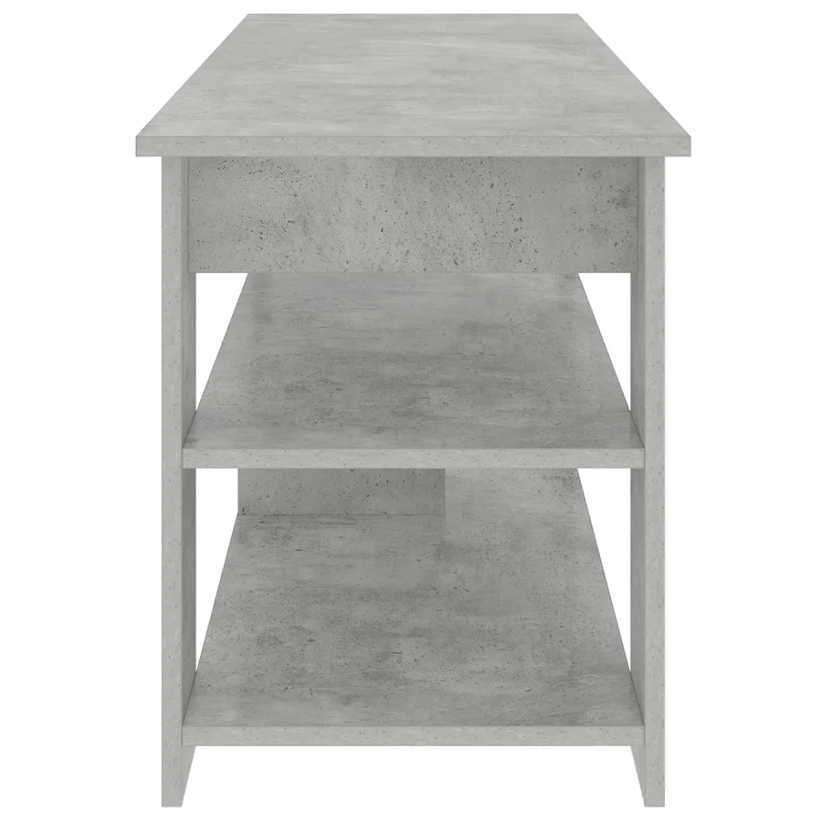 Support de télévision Gris béton 100 x 40 x 50 cm - 6