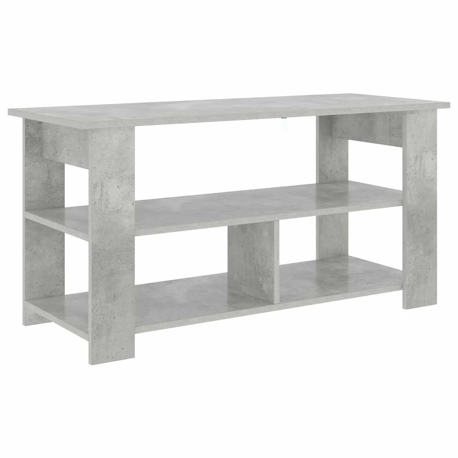 Support de télévision Gris béton 100 x 40 x 50 cm - 7