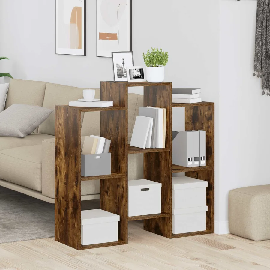 Buffet Chêne fumé 90 x 30 x 90 cm - 4
