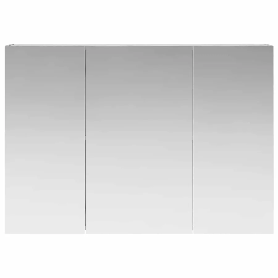 Armoire Miroir de Salle de Bain Gris Sonoma 100 x 14,5 x 70 cm - 5