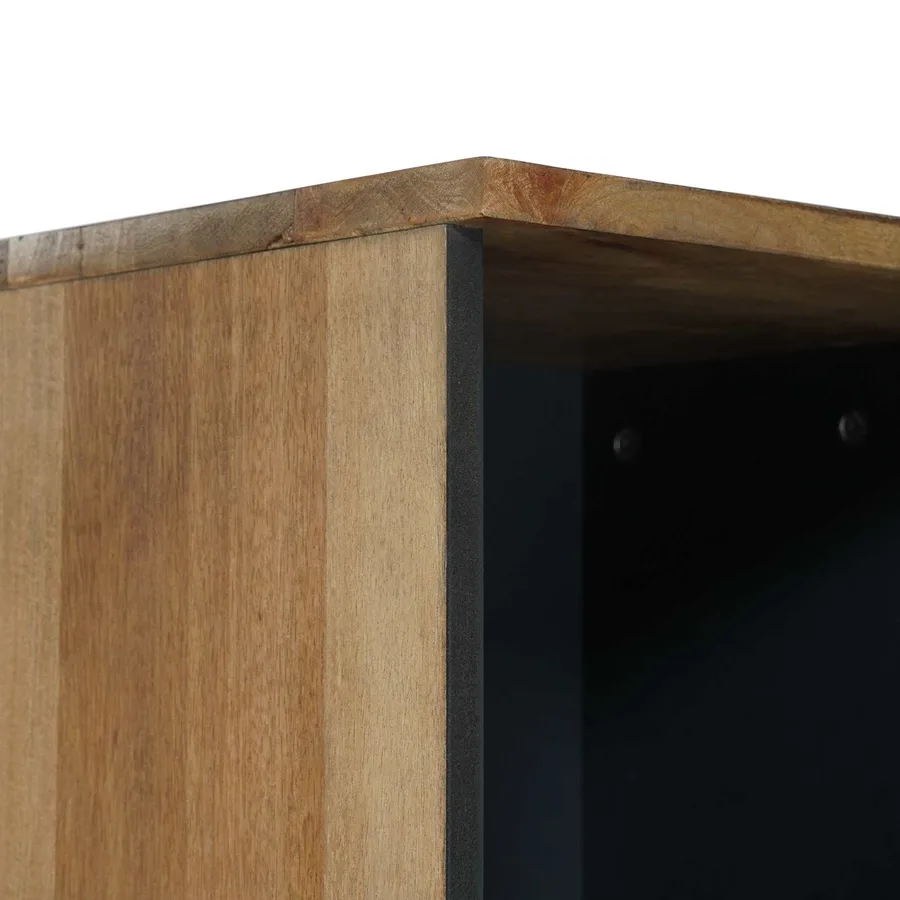 Armoire de salle de bain avec tiroir Marron 38 x 33,5 x 160 cm - 6