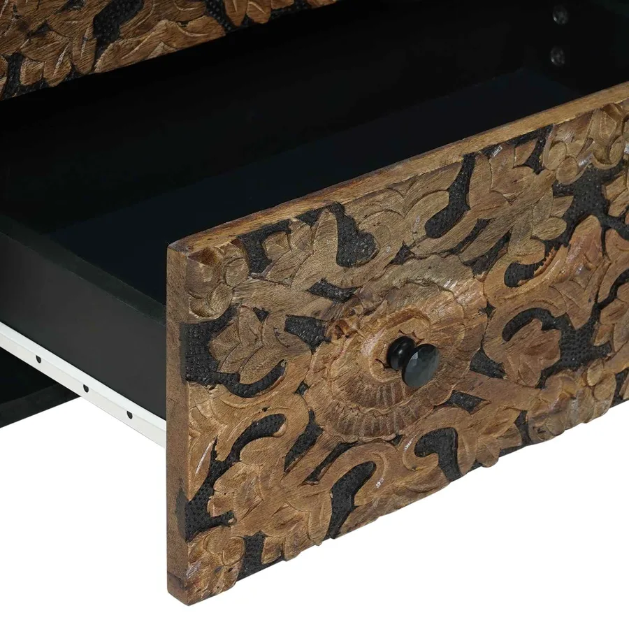 Buffet de Rangement Marron 60 x 33,5 x 75 cm - 7