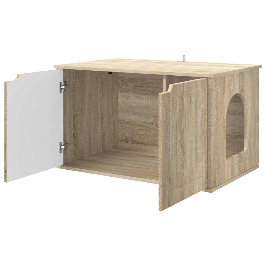 Maison pour chat Sonoma 85 x 55 x 50,5 cm Bois d'ingénierie - 5