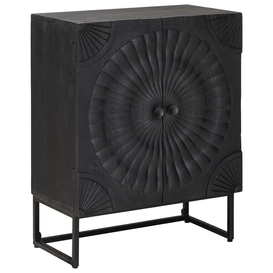 Buffet Noir 55 x 30 x 70 cm