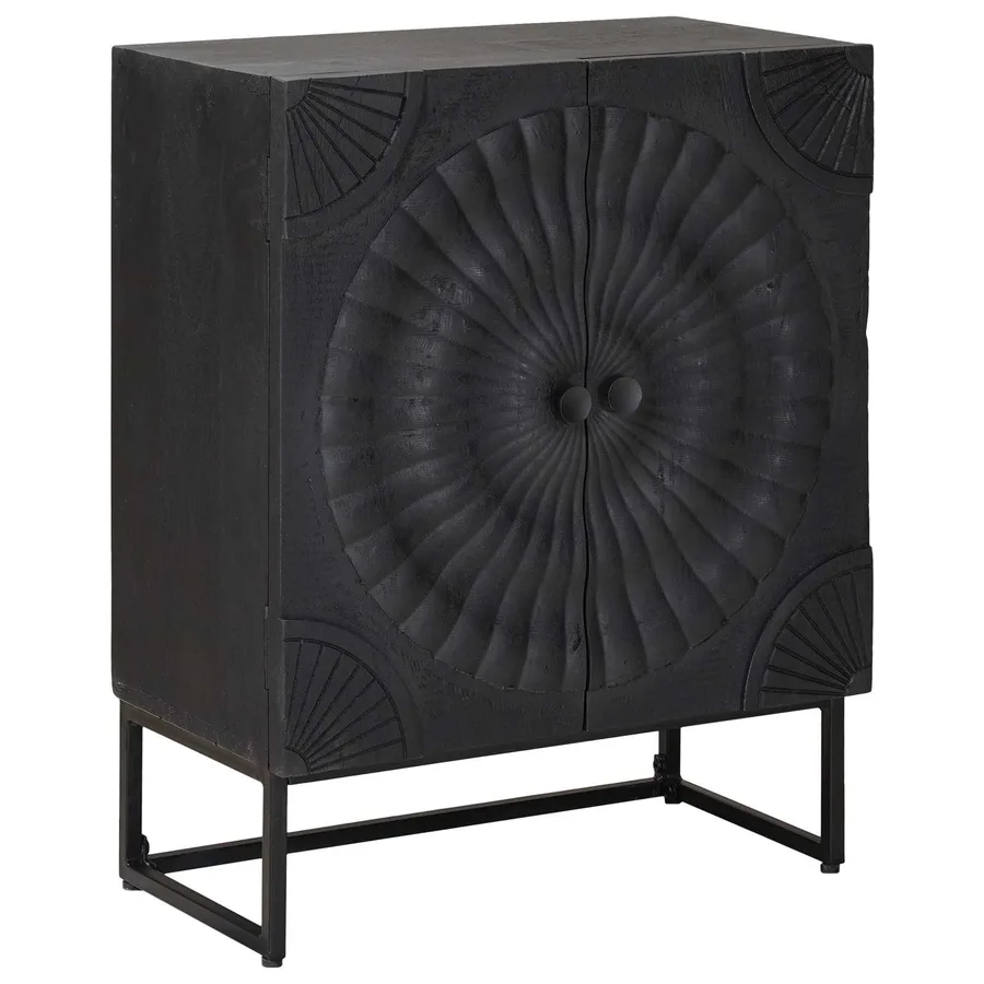 Buffet Noir 55 x 30 x 70 cm - 2