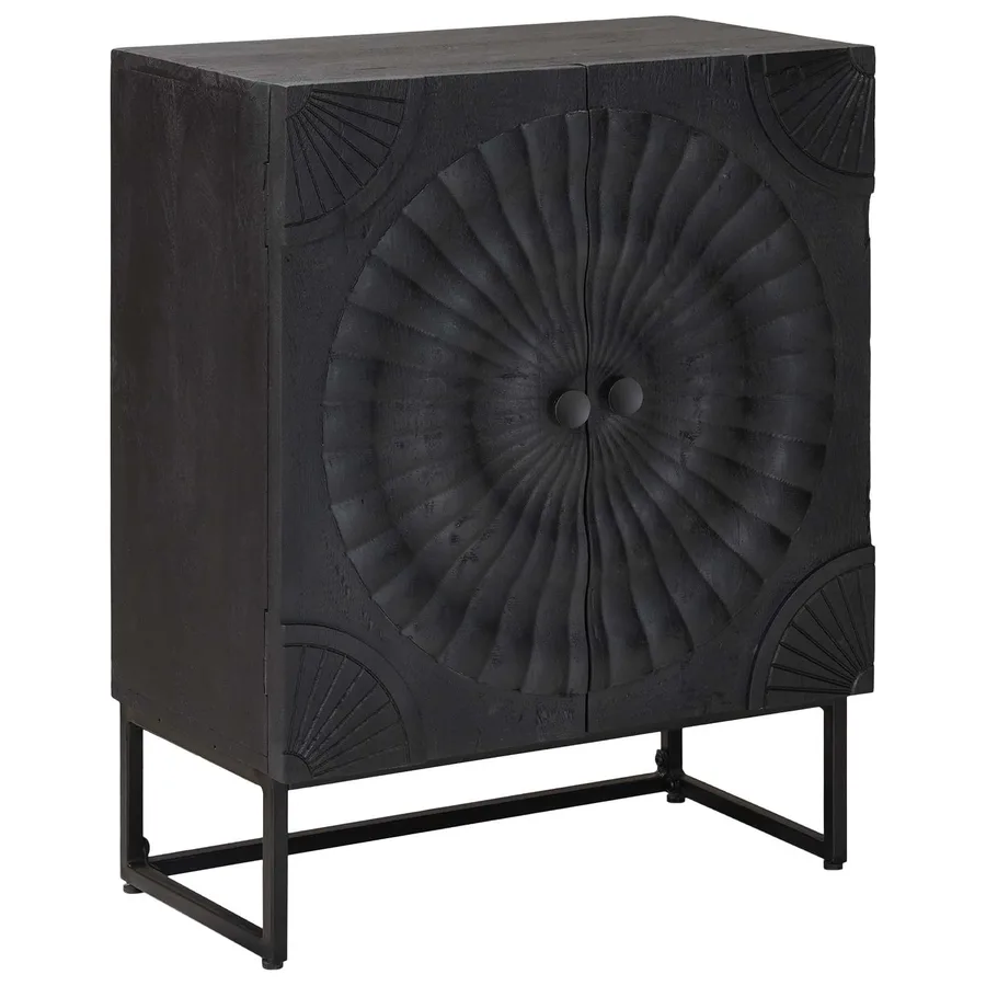 Buffet Noir 55 x 30 x 70 cm - 3