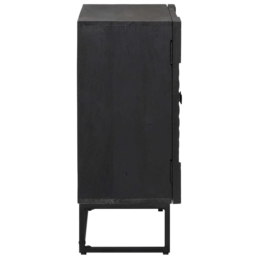 Buffet Noir 55 x 30 x 70 cm - 6