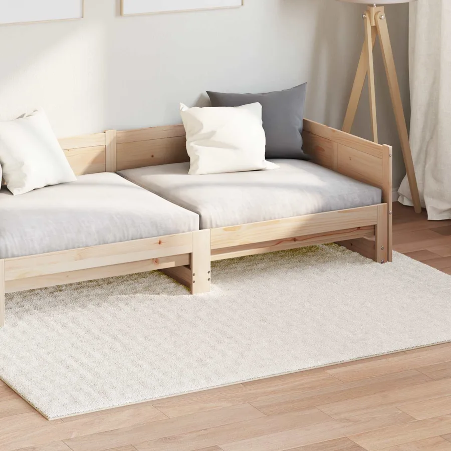 Tapis de surface SIROLO Crème 200 x 140 cm Polyester - 3