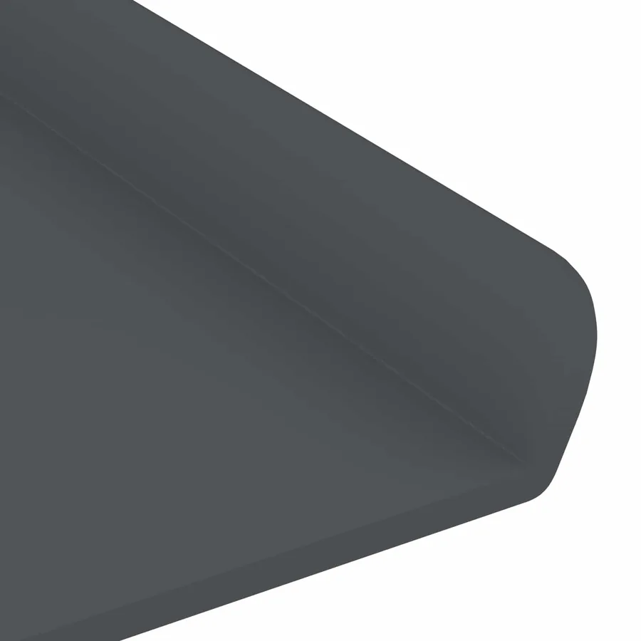 Étagère flottante 2 pcs Anthracite 60 x 8,5 x 2,5 cm Acier - 9