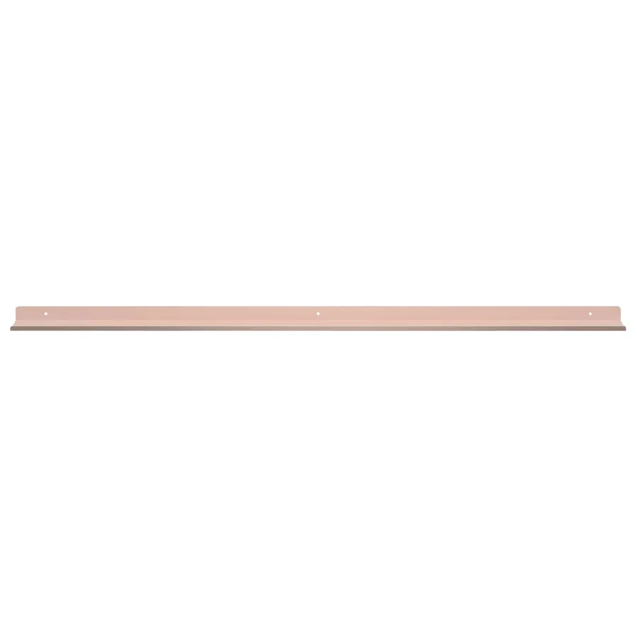 Étagère flottante 4 pcs Rose 100 x 9 x 2,5 cm Acier - 5