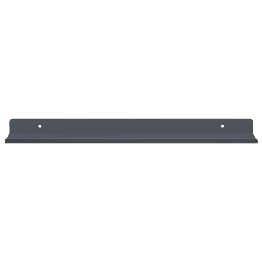 Étagère flottante 4 pcs Anthracite 40 x 8,5 x 2,5 cm Acier - 5