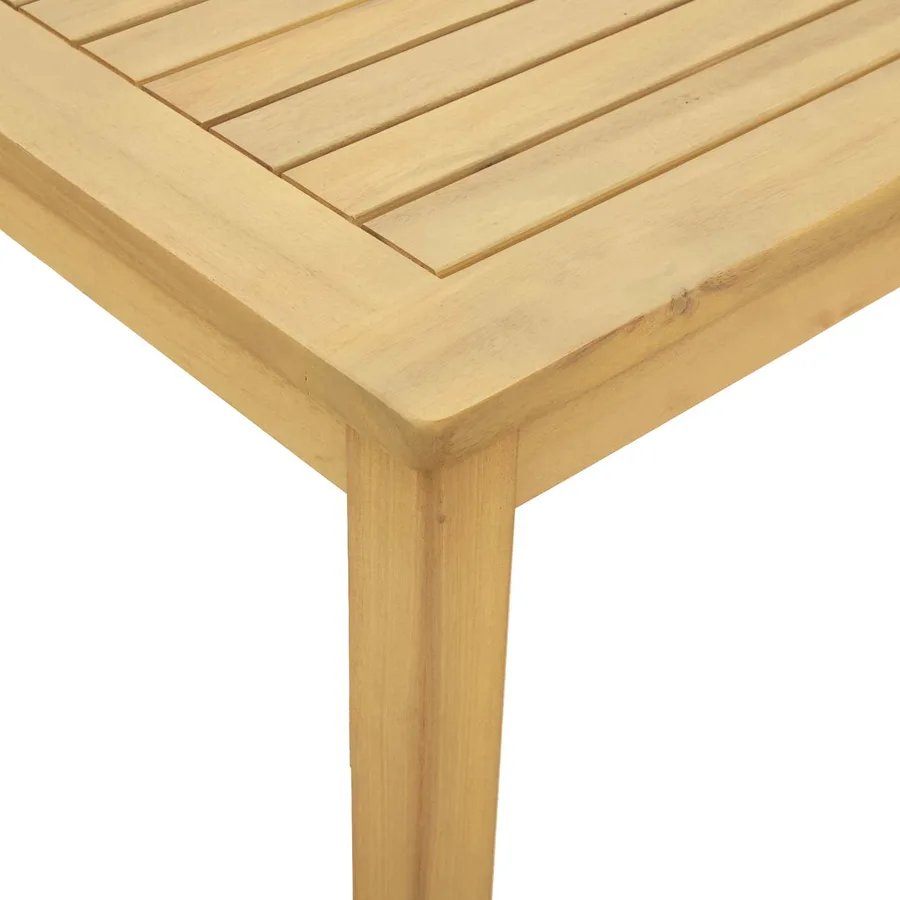 Table basse Acacia clair 90 x 50 x 36 cm Bois d'Acacia Massif - 5