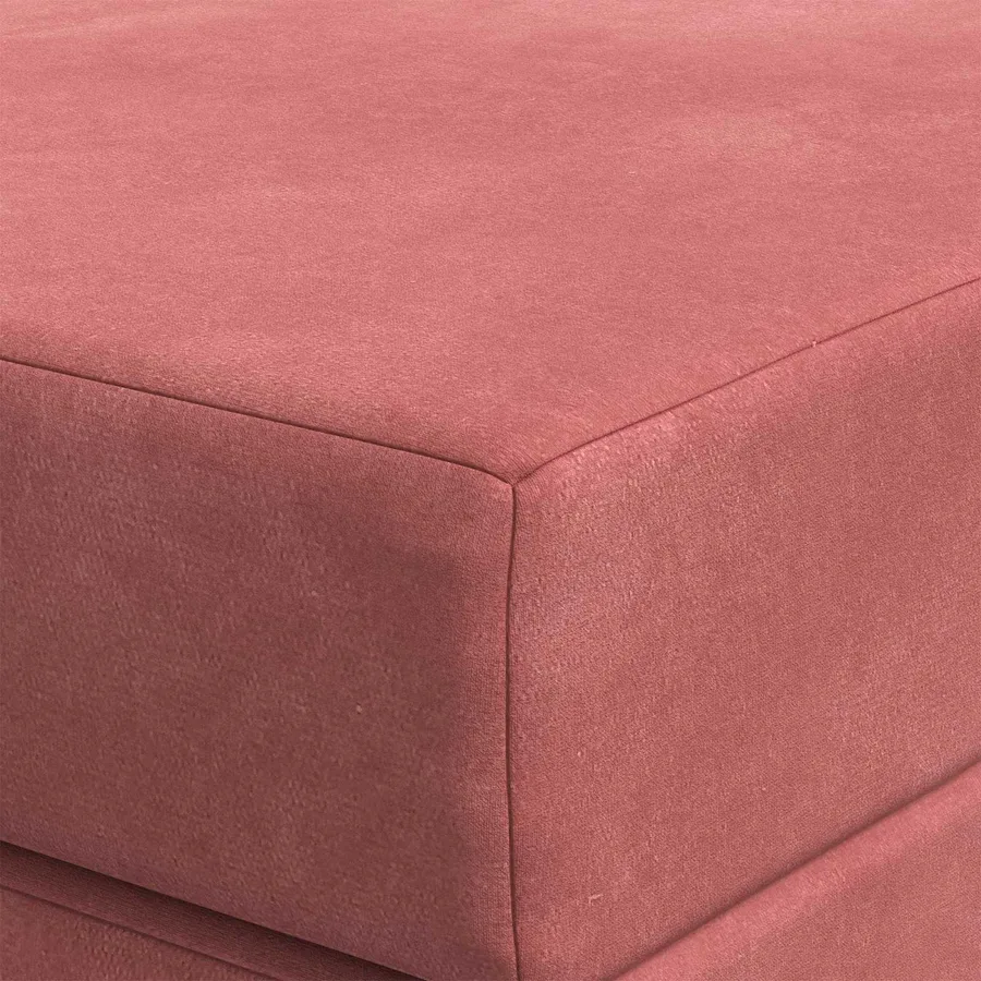 Canapé-lit pliable 180 x 67 x 45 cm Rose - 6