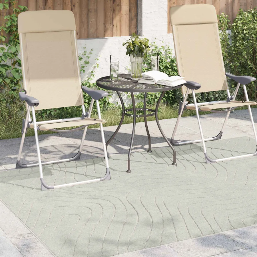 Tapis de surface PALMERAS Vert 160 x 230 cm Polyester - 3