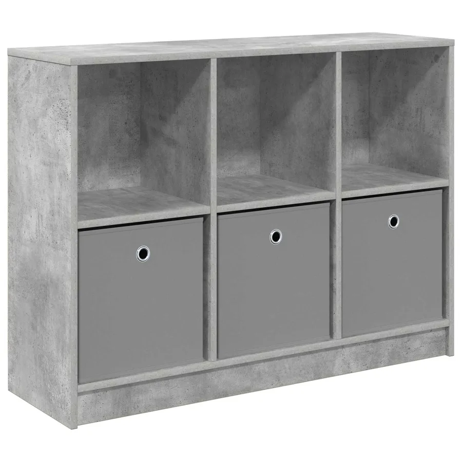 Buffet avec tiroir Gris béton 102 x 32 x 73,5 cm - 2
