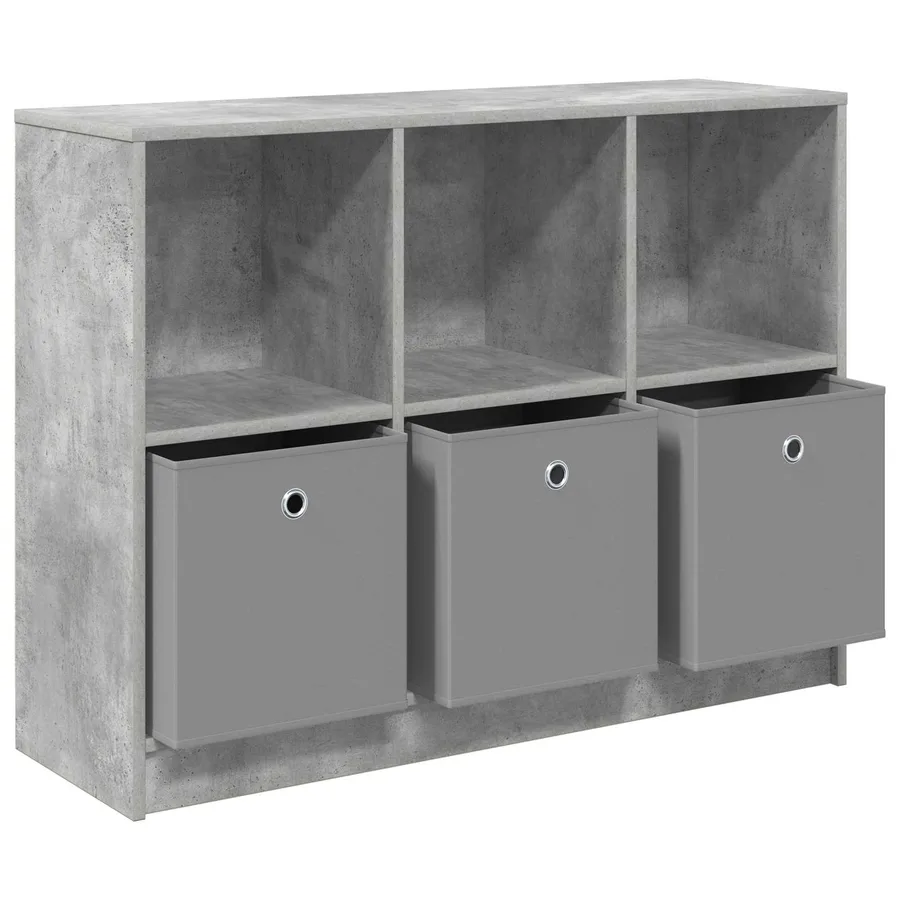 Buffet avec tiroir Gris béton 102 x 32 x 73,5 cm - 5