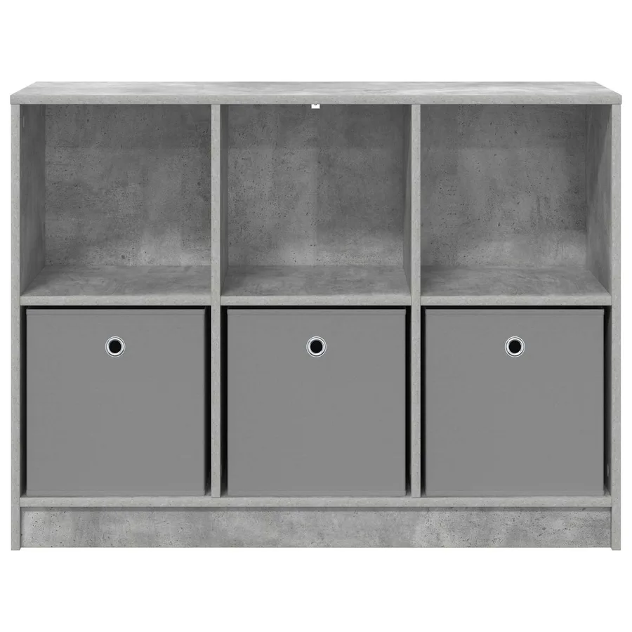 Buffet avec tiroir Gris béton 102 x 32 x 73,5 cm - 6