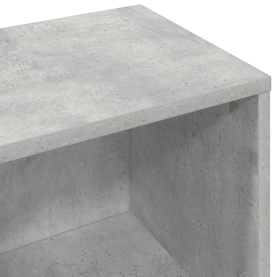 Buffet avec tiroir Gris béton 102 x 32 x 73,5 cm - 9