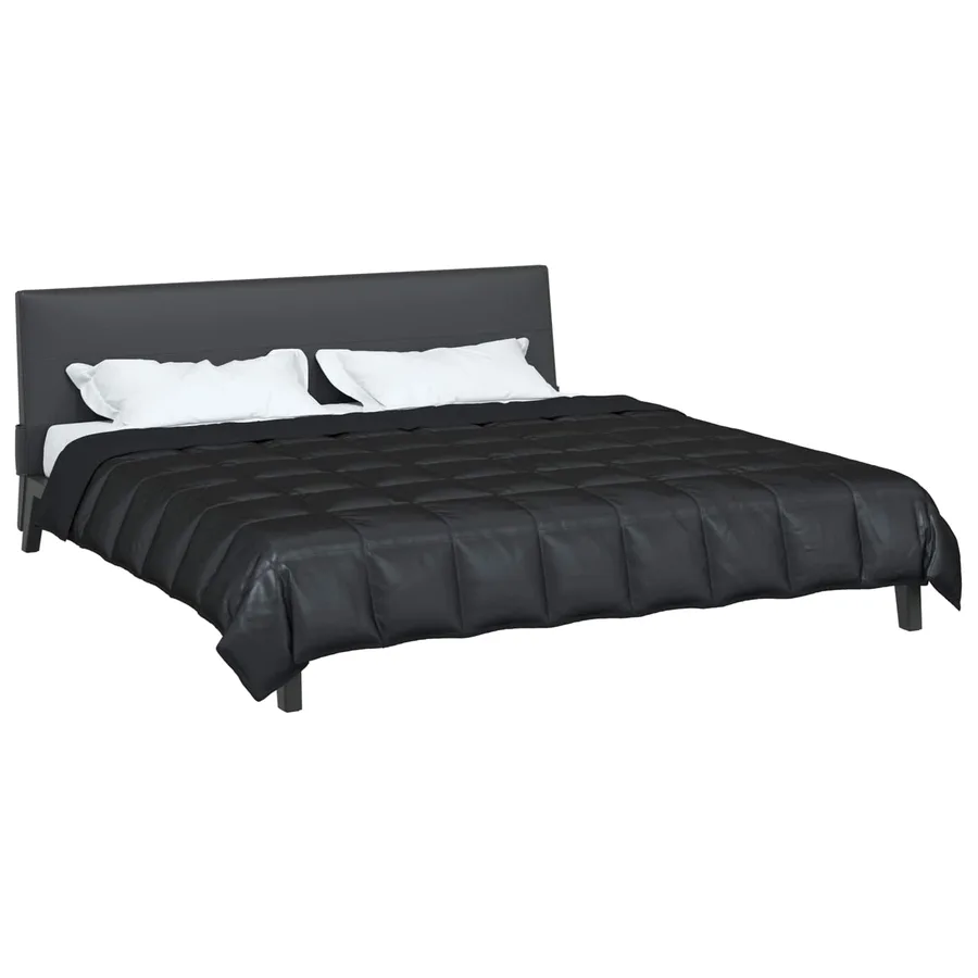 Duvet complet toute l'année Noir 220 x 260 cm - 3