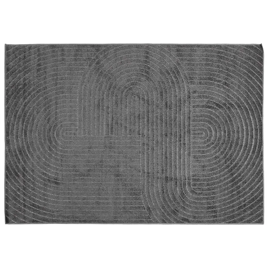 Tapis de surface PALMERAS Anthracite 200 x 140 cm Polyester - 2