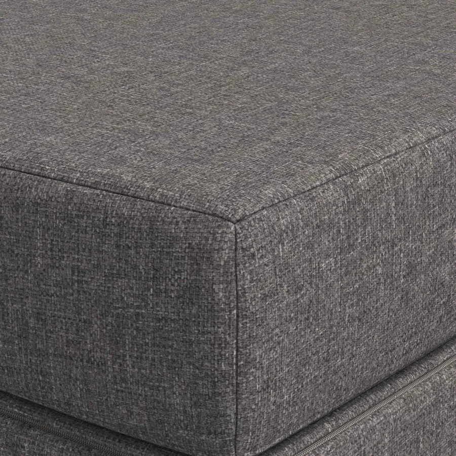 Canapé-lit pliable 200 x 67 x 45 cm Gris clair - 6