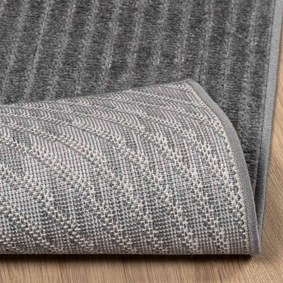 Tapis de surface PALMERAS Anthracite 200 x 80 cm Polyester - 4