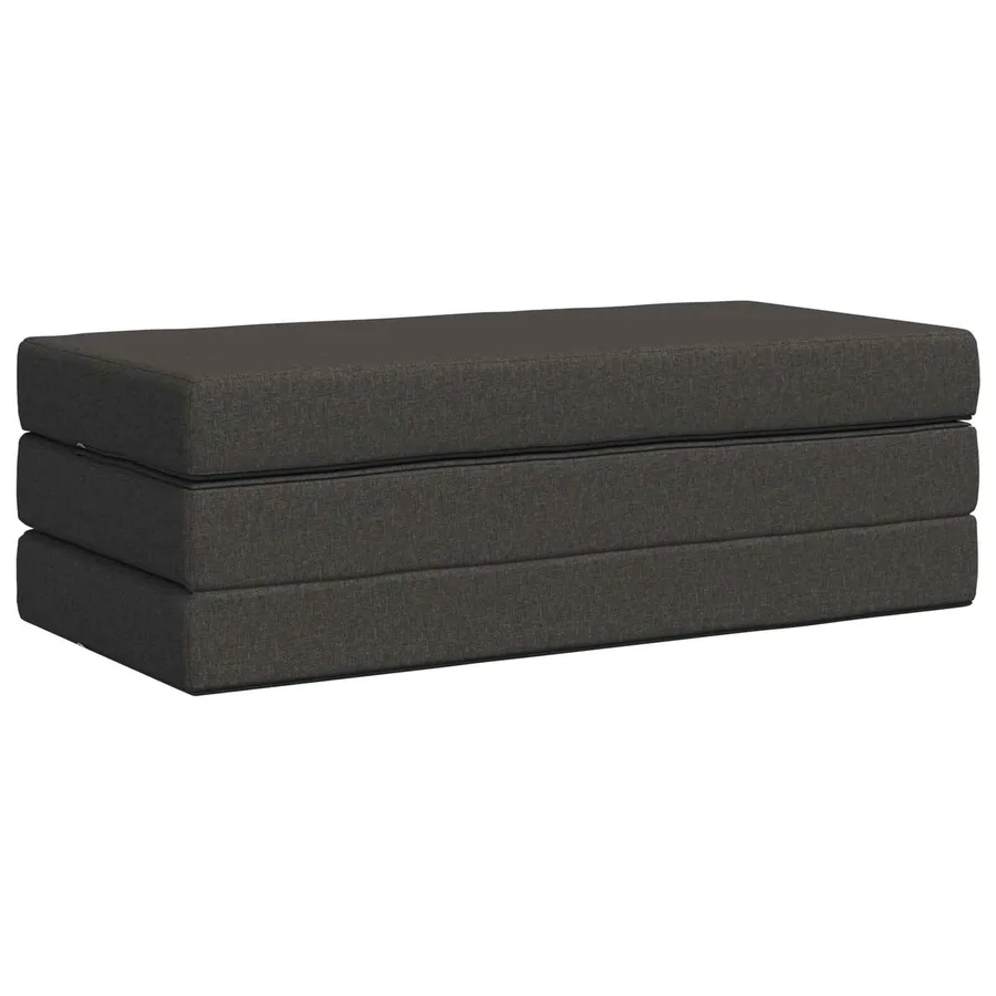 Canapé-lit pliable 140 x 67 x 45 cm Gris foncé - 3