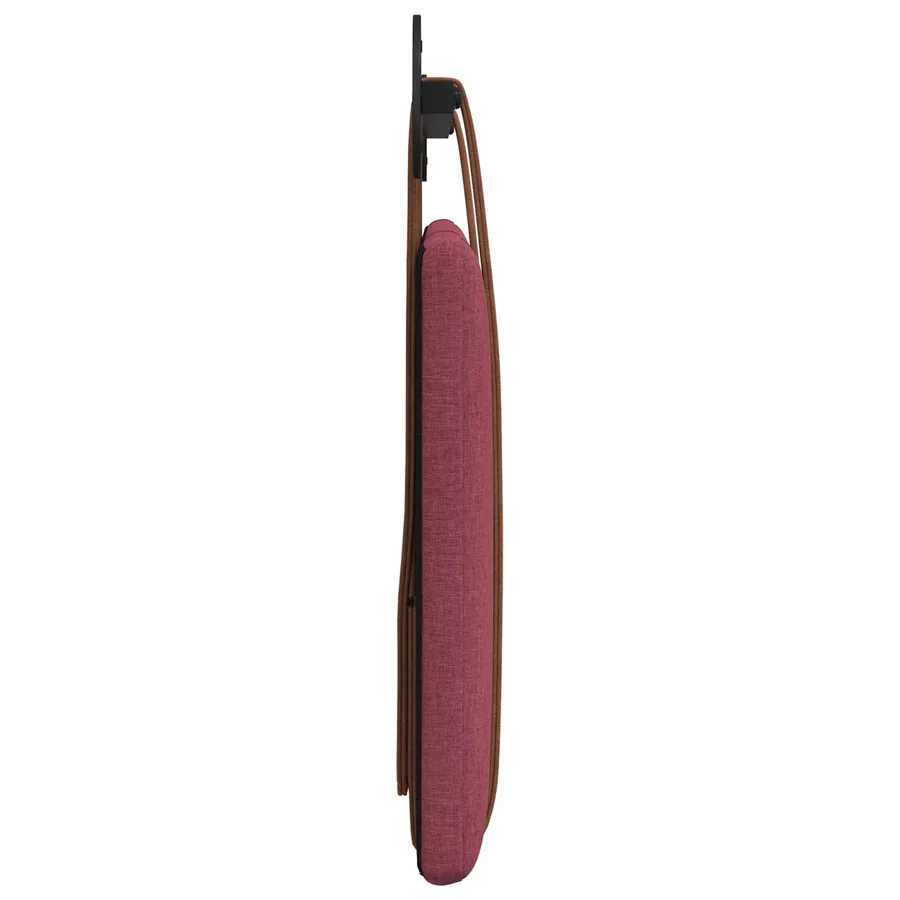 Tête de lit suspendue Bordeaux PU antique - 6