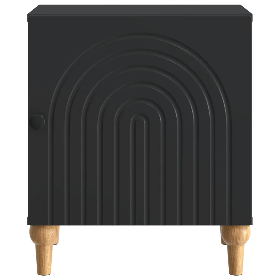Cabinet de chevet 2 pcs Noir 43 x 34,5 x 50 cm - 7