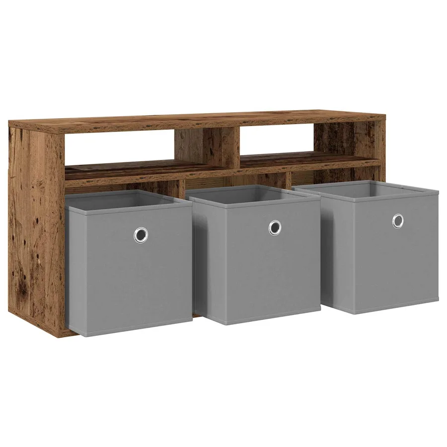 Basboard avec tiroir Bois ancien 87 x 27,5 x 43 cm - 5