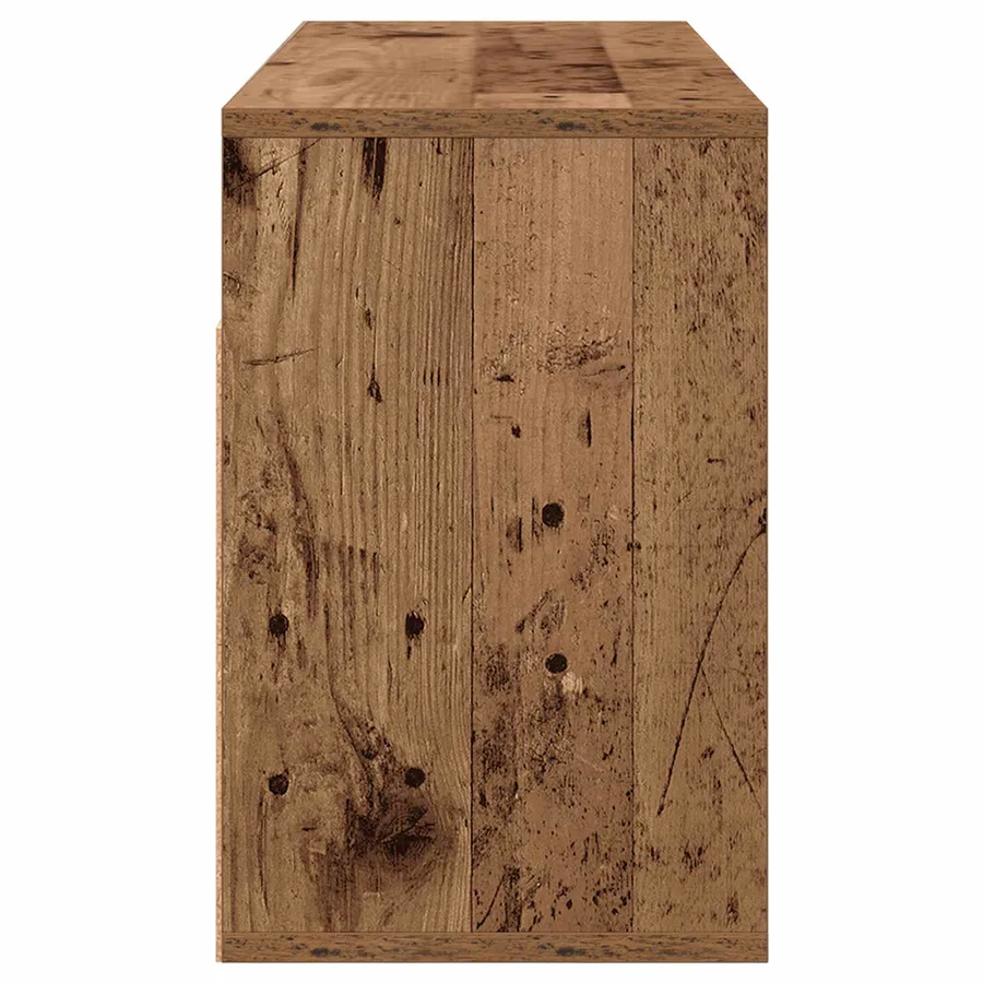 Basboard avec tiroir Bois ancien 87 x 27,5 x 43 cm - 7