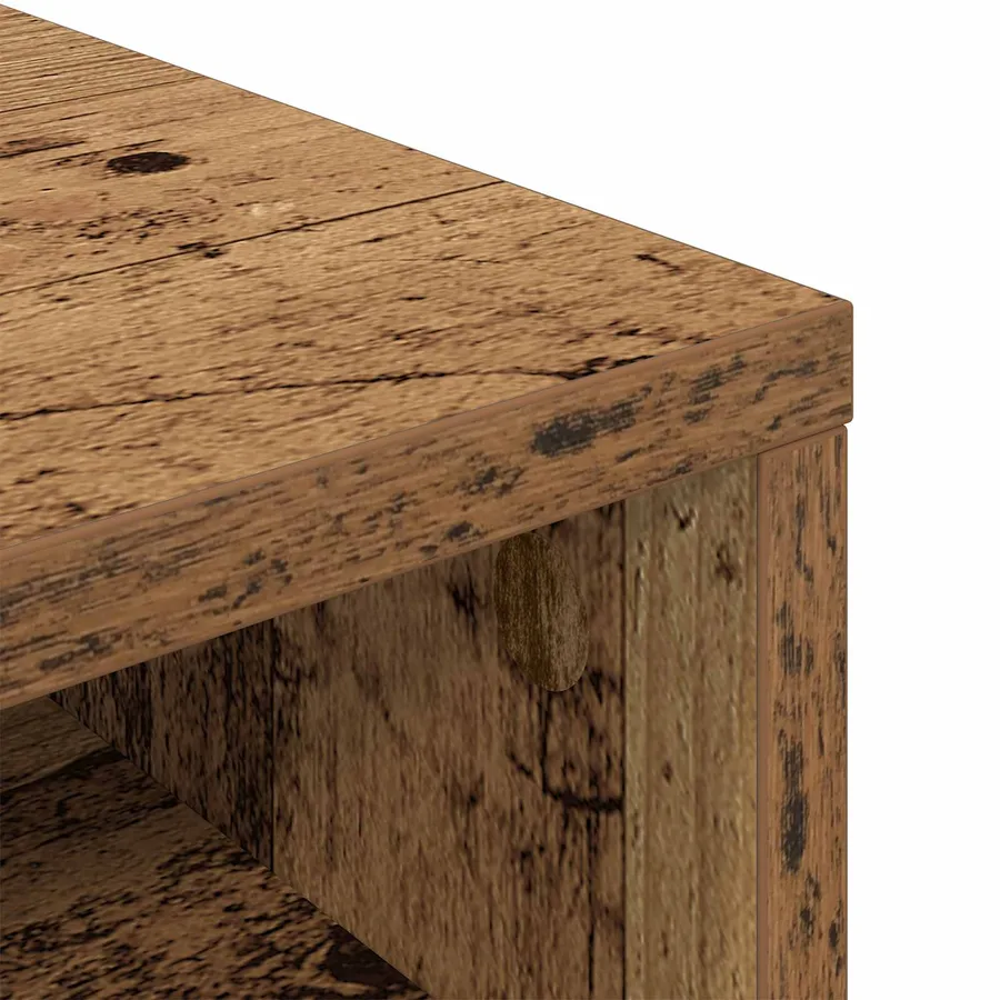 Basboard avec tiroir Bois ancien 87 x 27,5 x 43 cm - 9