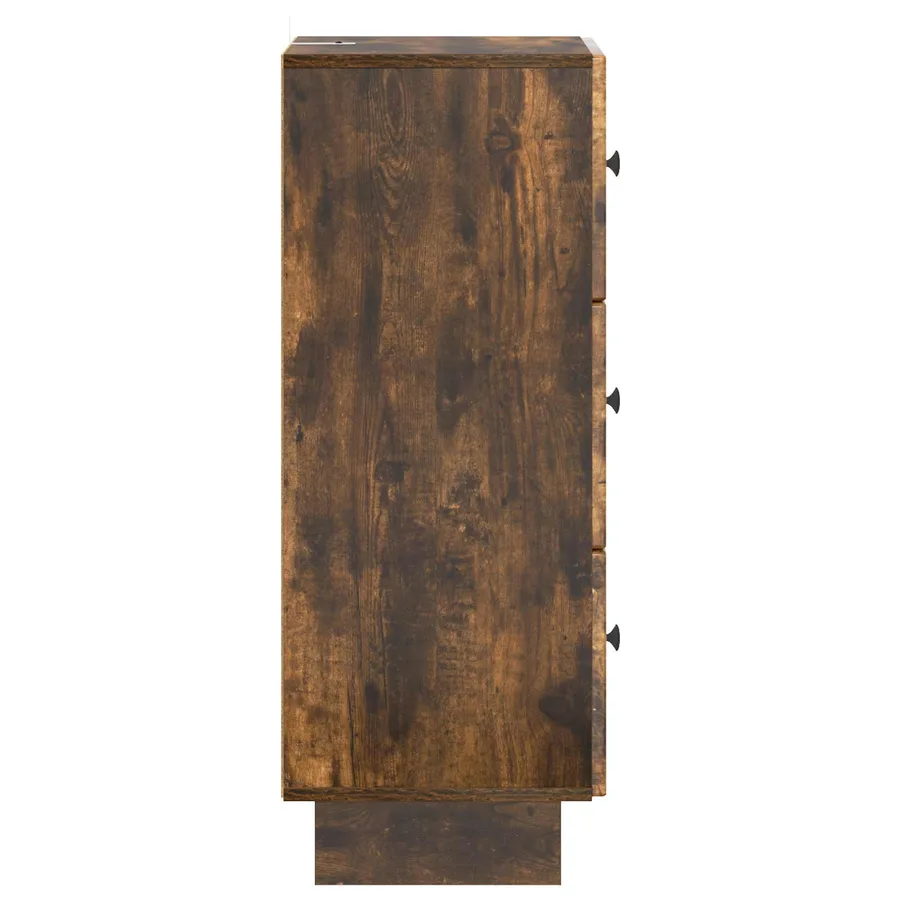 Armoire à tiroirs Chêne fumé 33 x 34,5 x 90 cm - 7