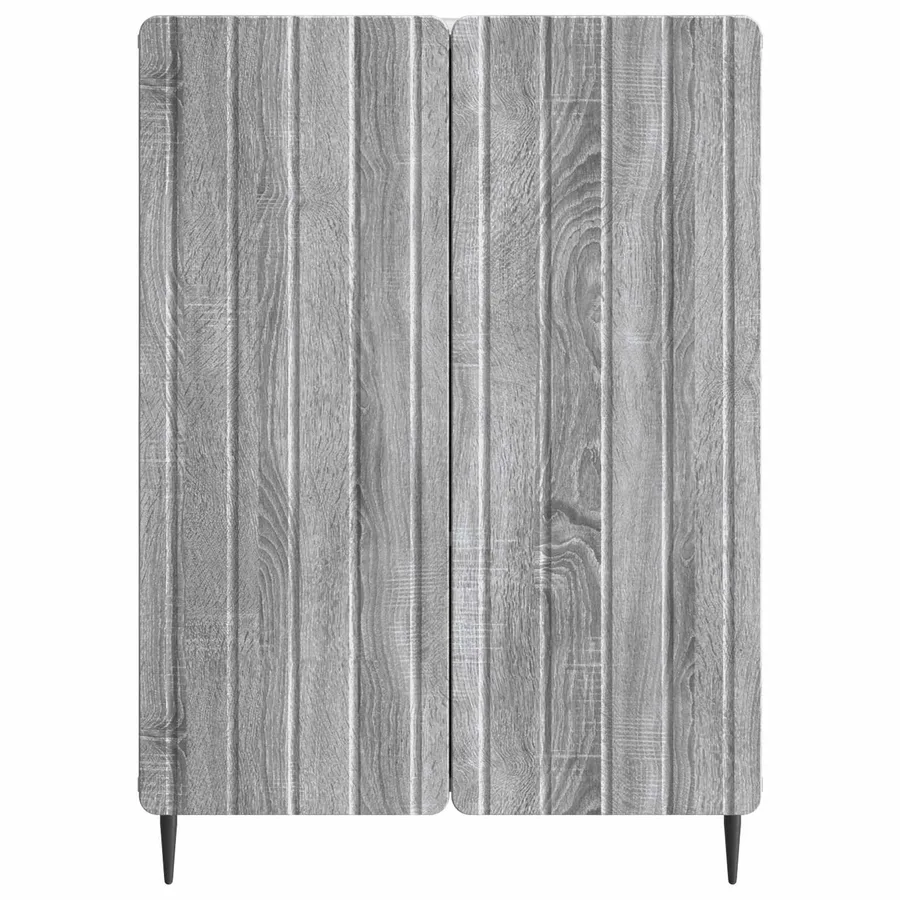 Buffet Sonoma gris 66 x 34,5 x 92 cm Bois d'ingénierie - 6