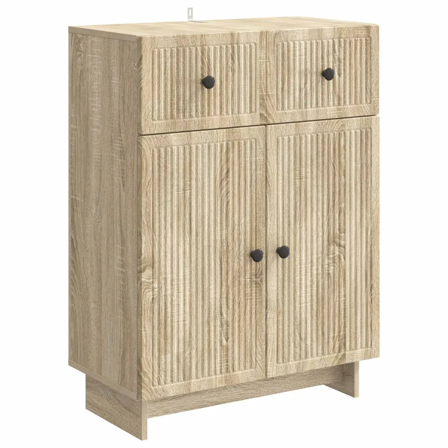 Buffet Chêne Sonoma 66 x 34,5 x 90 cm Bois d'ingénierie - 2