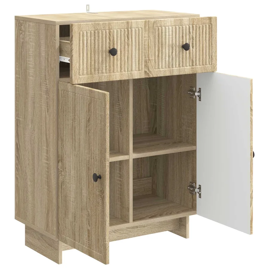 Buffet Chêne Sonoma 66 x 34,5 x 90 cm Bois d'ingénierie - 5