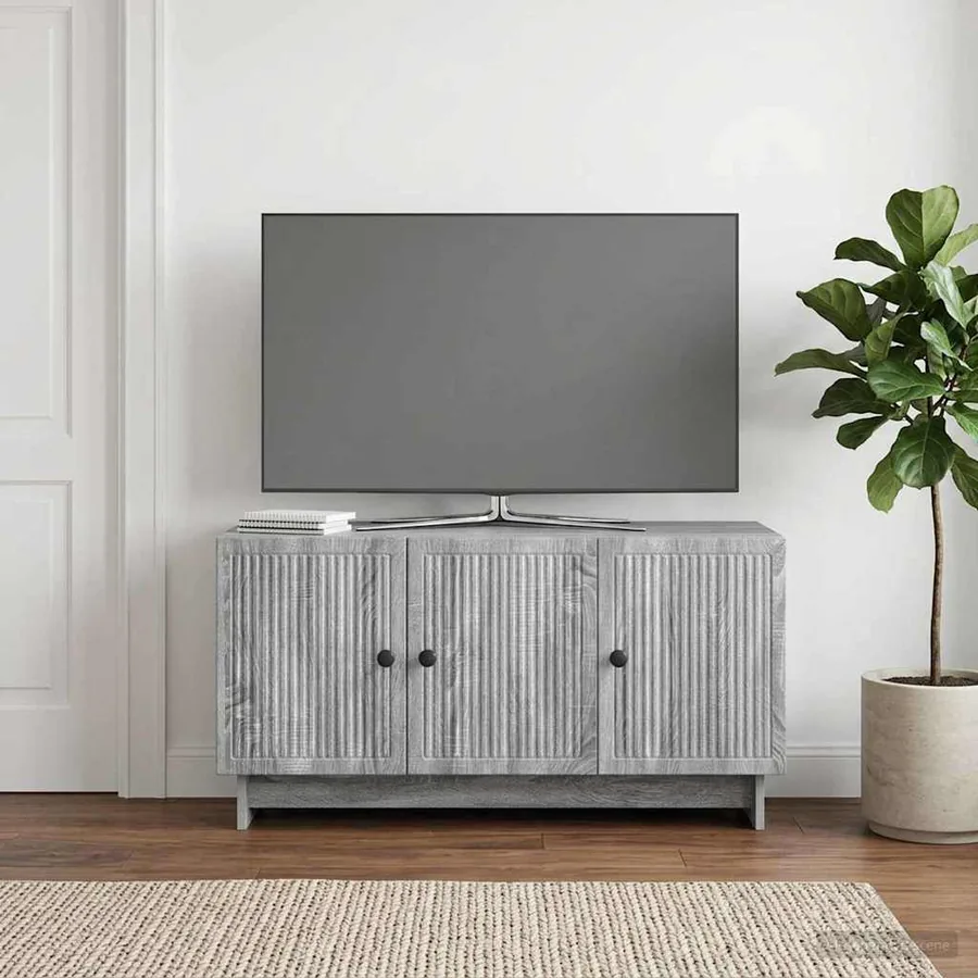 Meuble TV Sonoma gris 99 x 34,5 x 50 cm Bois d'ingénierie