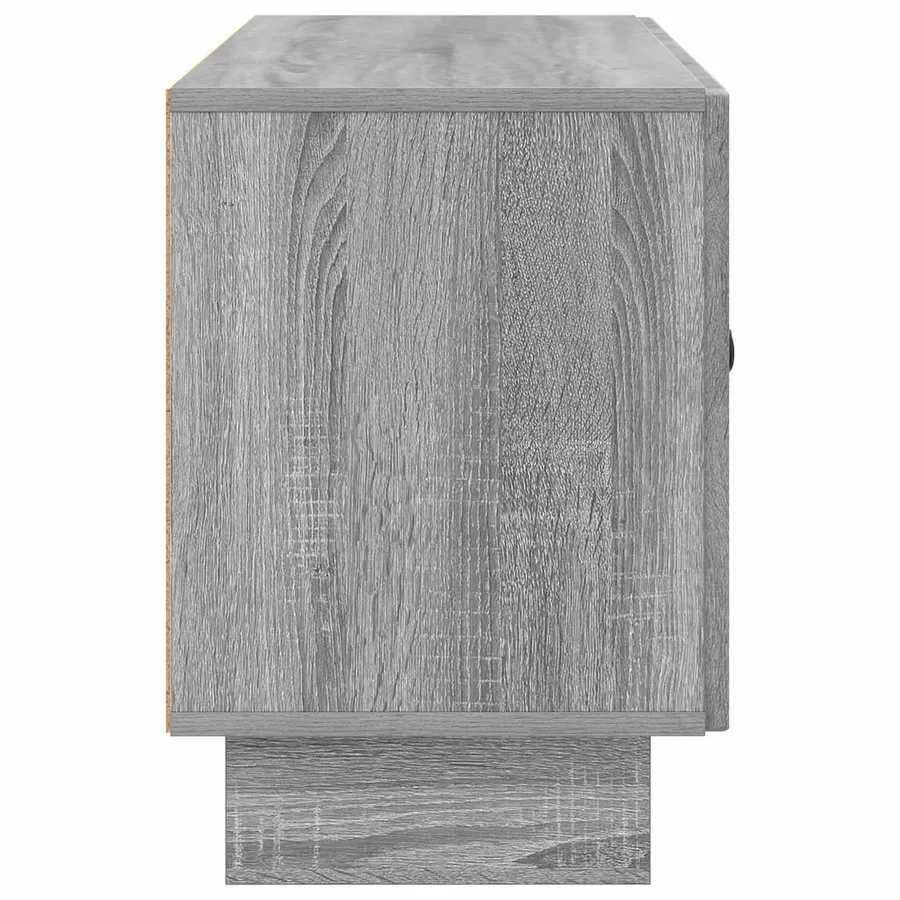 Meuble TV Sonoma gris 99 x 34,5 x 50 cm Bois d'ingénierie - 7