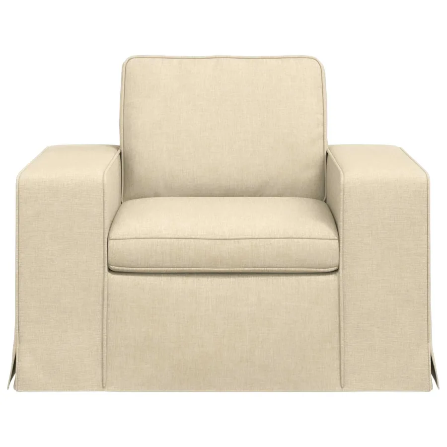 Canapé Crème 103 x 80 x 82 cm tissu - 4
