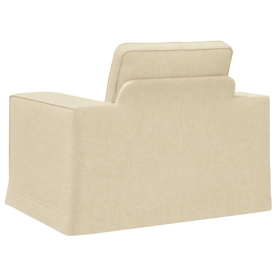 Canapé Crème 103 x 80 x 82 cm tissu - 6