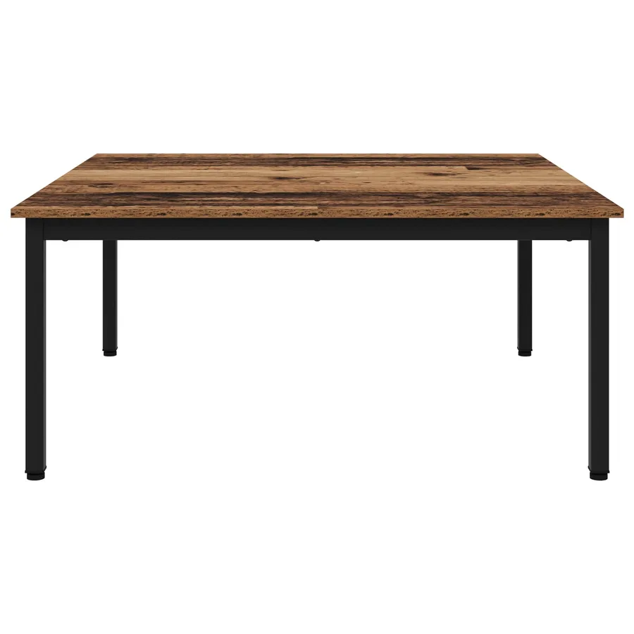 Table basse Bois ancien 100 x 100 x 45 cm Bois d'ingénierie - 6