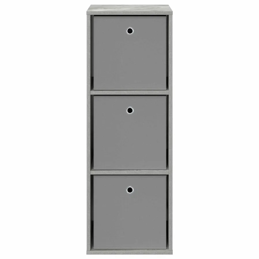 Buffet avec tiroir Gris béton 35 x 32 x 99,5 cm - 5