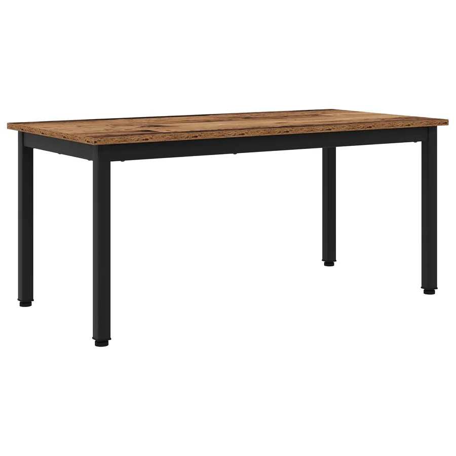 Table basse Bois ancien 100 x 50 x 45 cm Bois d'ingénierie - 2