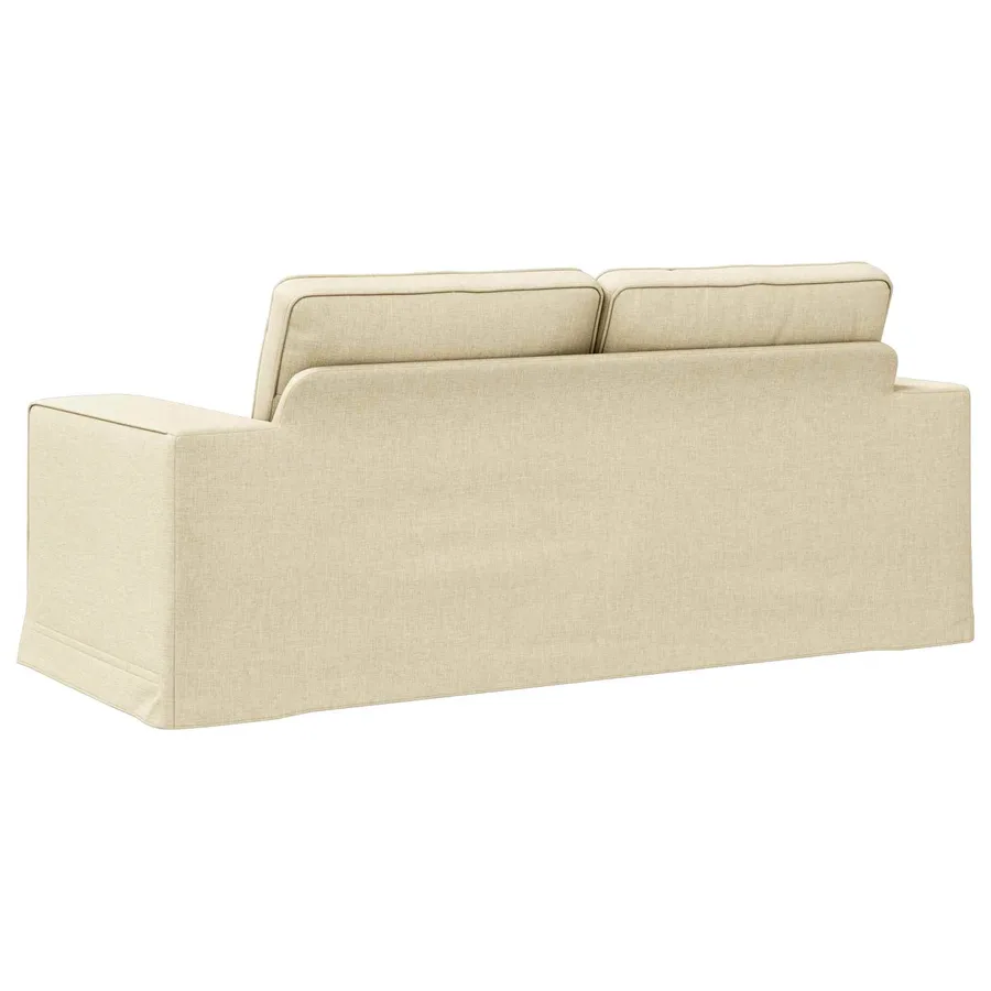 Canapé Crème 182 x 80 x 82 cm tissu - 6
