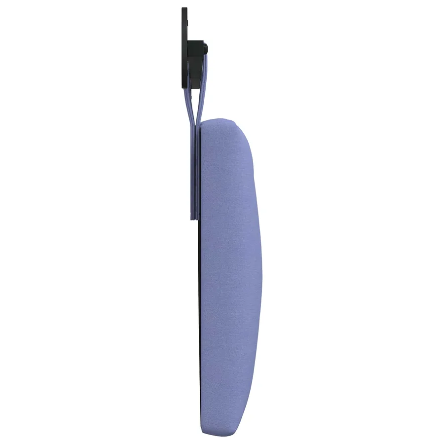 Tête de lit suspendue Bleu denim Tissu - 6